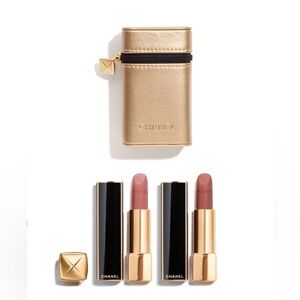 CHANEL Gold Rouge Allure Velvet Lipstick Set